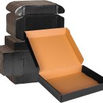 China Custom Custom Black Cards Corrugated Boxes | Yucaibox