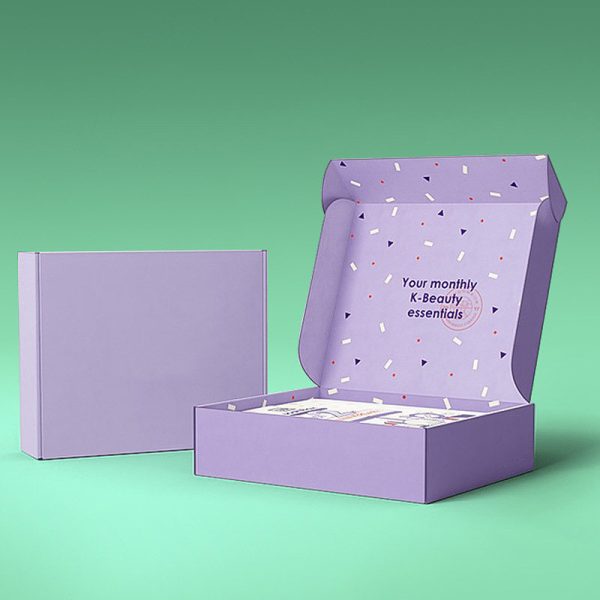 Colored Corrugated Mailer Boxes